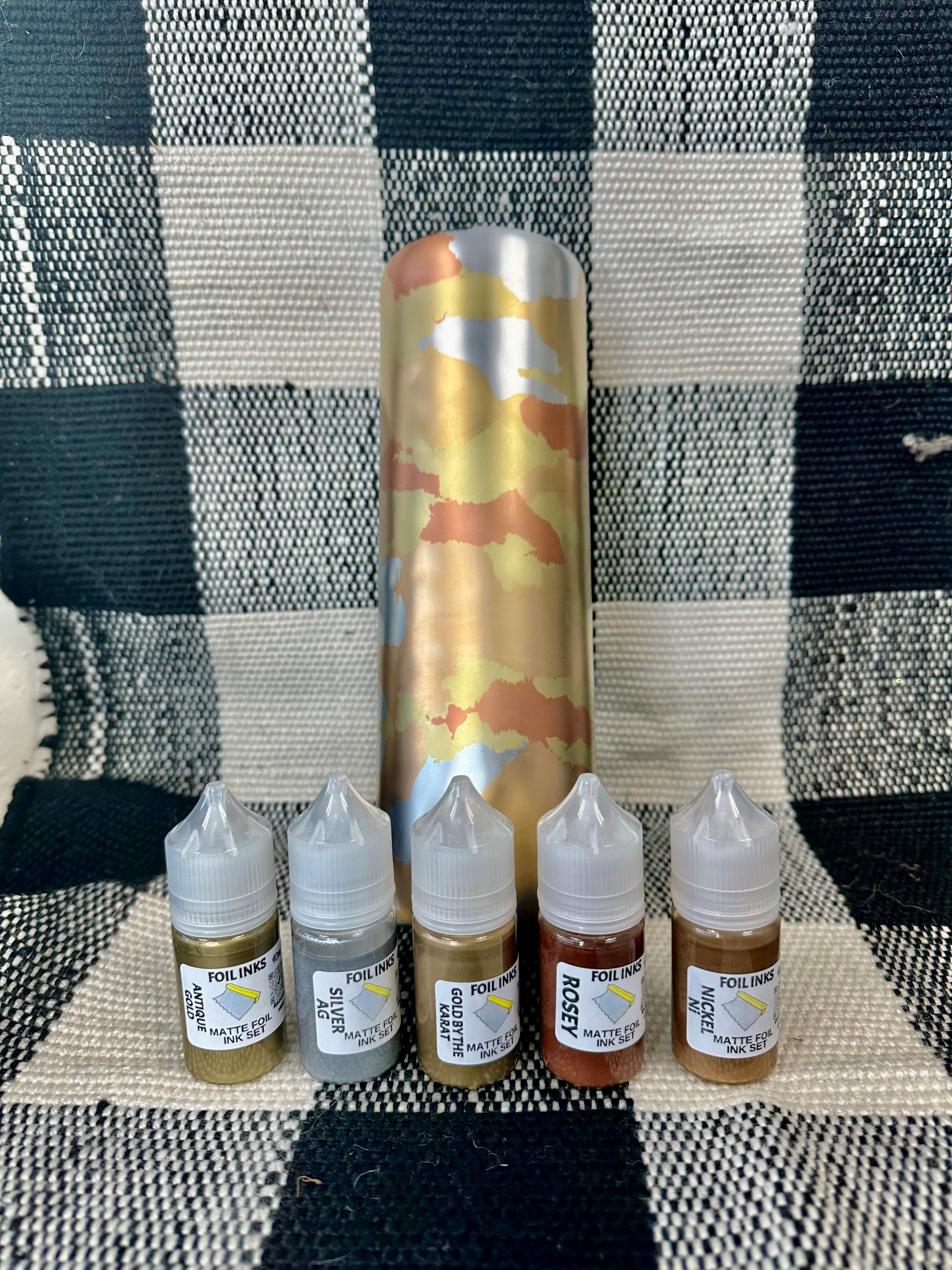 Foil Metallic Ink Set (Matte)